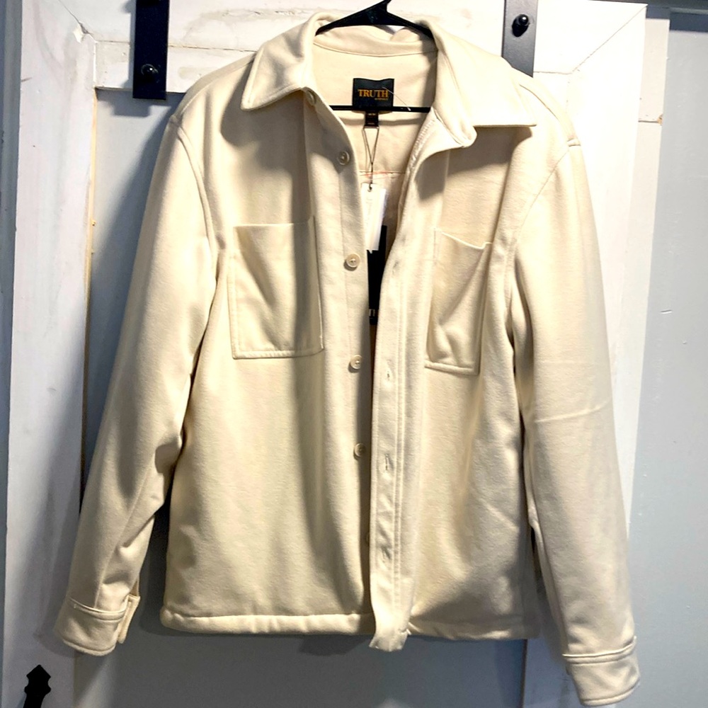 Truth by republic womens cream colored jacket